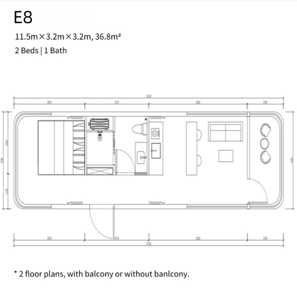 Capsule House Model E8